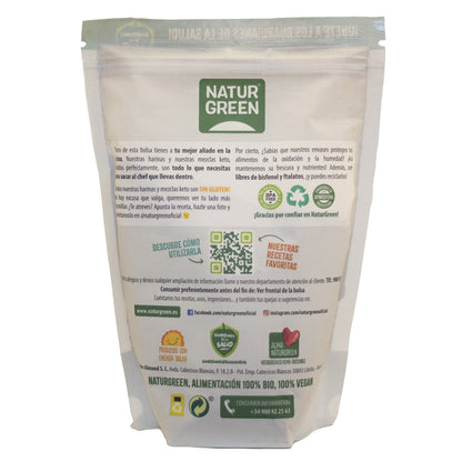 Harina de Algarroba Bio Sin Gluten NaturGreen 500 g