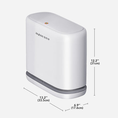 Joybos Cubo Grande Con Ajuste A Presión Blanco 12,5l_1