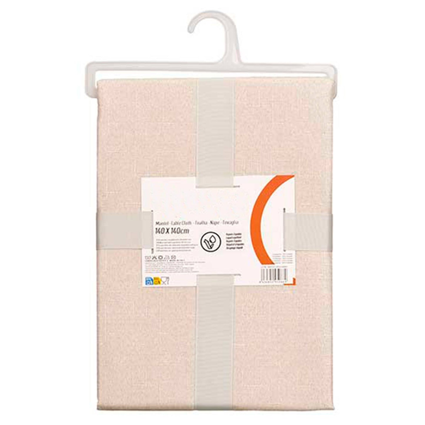 Mantel Poliester 140x140cm Crudo Colección Kinvara_3