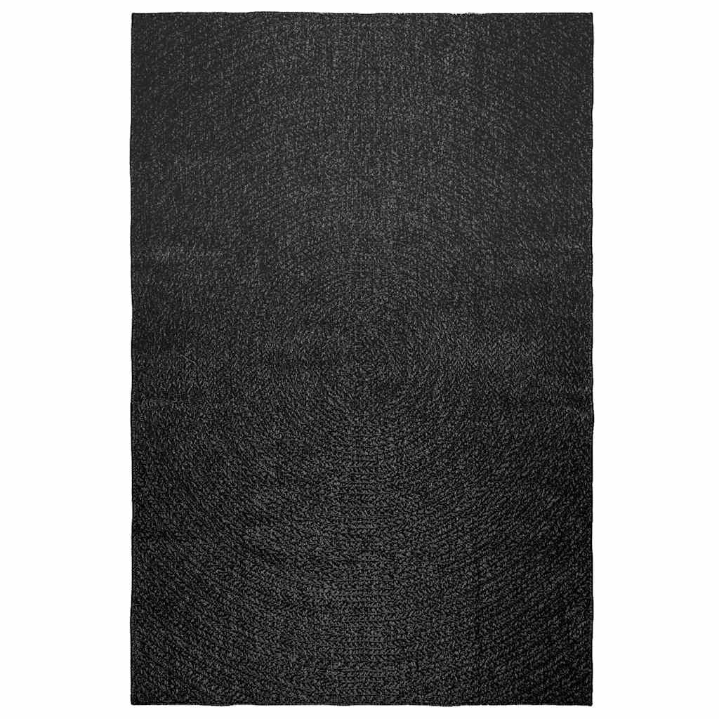 Vidaxl Alfombra Zizur Apariencia Yute Interior Exterior Antracita_1