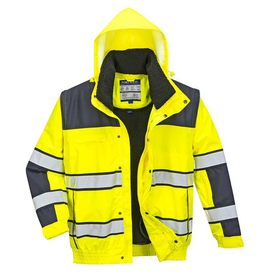 Cazadora Classic De Alta Visibilidad - Protección Y Estilo / M / Amarillo-marino_0