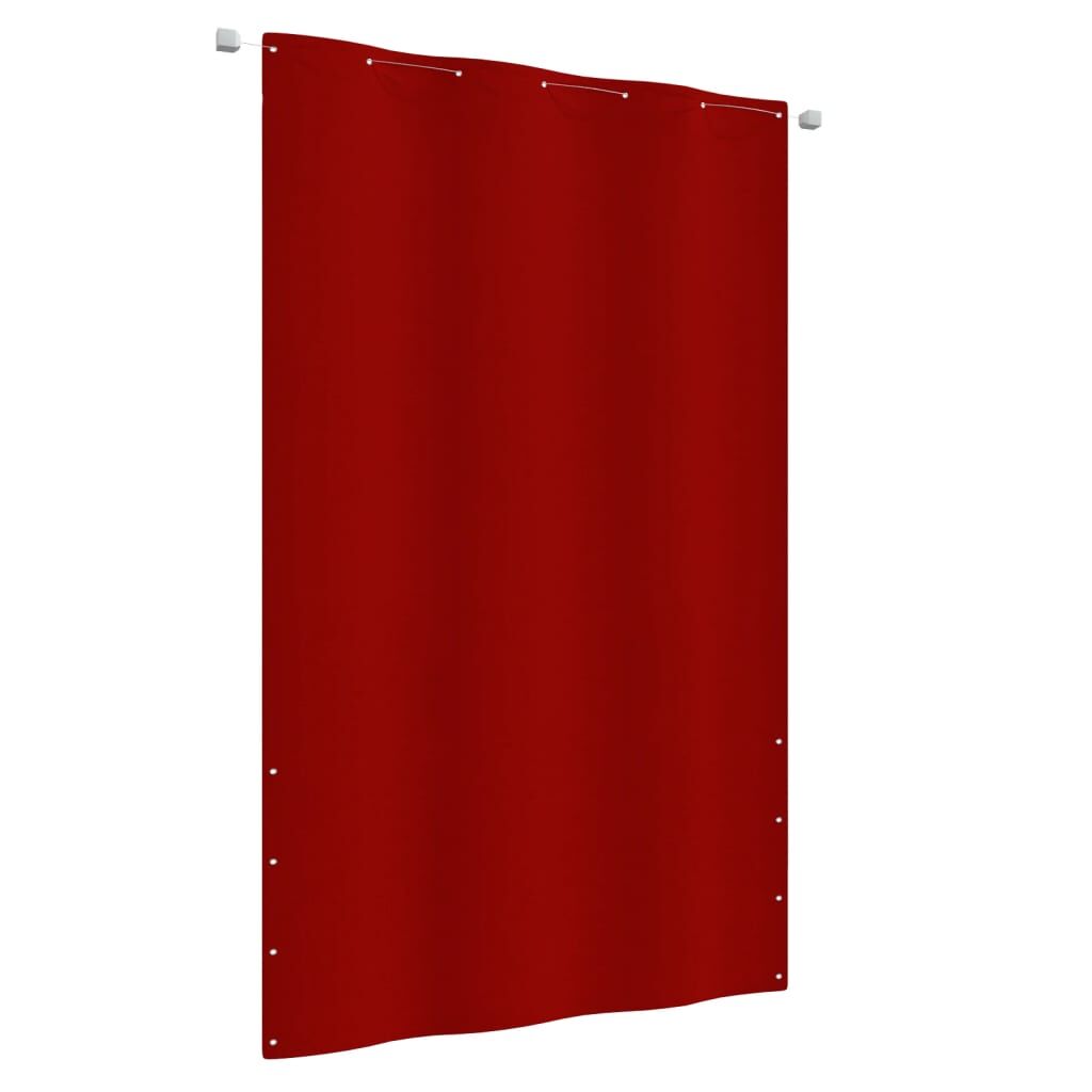 Vidaxl Toldo Para Balcón De Tela Oxford Rojo 140x240 Cm_0