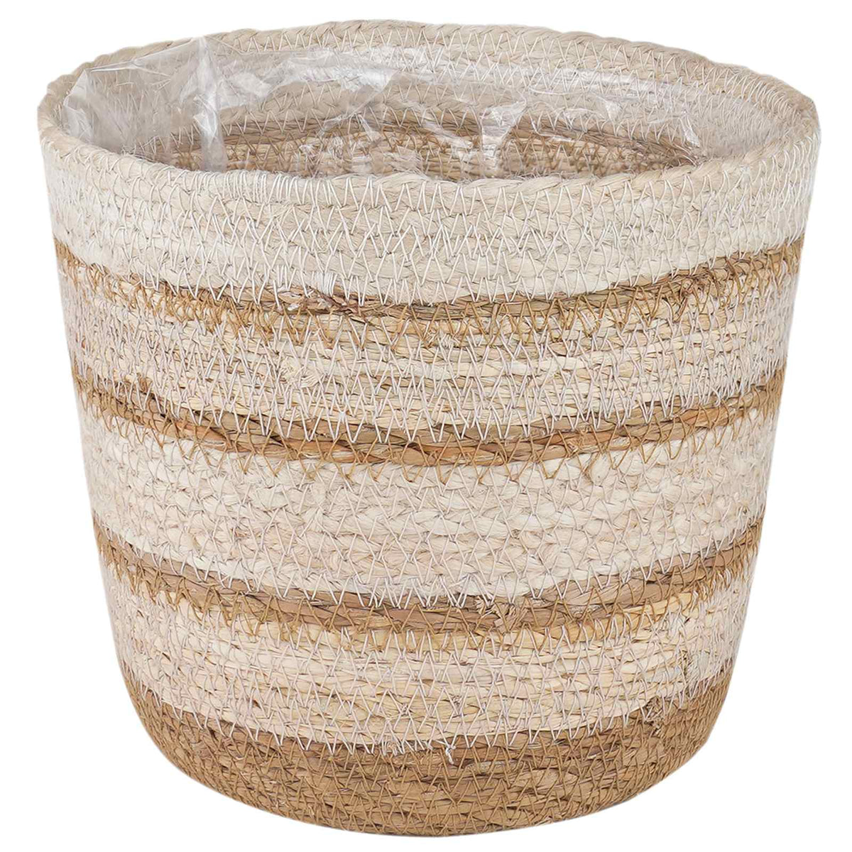 3 Uds. Natural, Y Beige Ø26 X 19 Cm 100% Hierba Marina_3