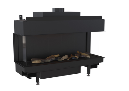 Bricosol Chimenea De Gas Kratki Leo 100 Creador Espacial Propano ∅ 100/150 8,2 Kw_1
