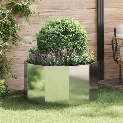 Jardinera Plateado 90 X 90 X 50 Cm Acero Galvanizado_1