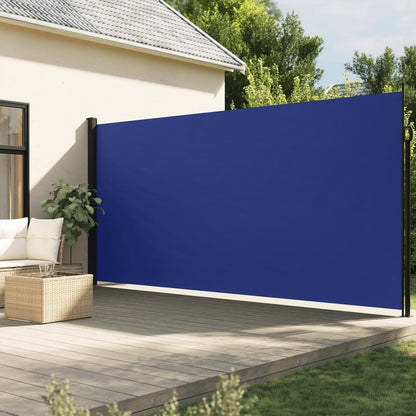 Vidaxl Toldo Lateral Retráctil Azul 200x500 Cm_1