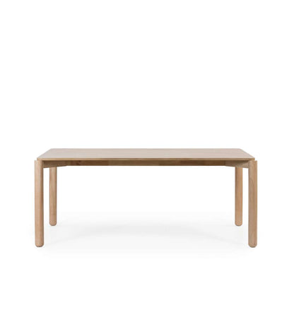 Mesa Rectangular Para Cocina O Comedor Modelo Atlas Acabado Roble Claro, 100cm(ancho) 75cm_0