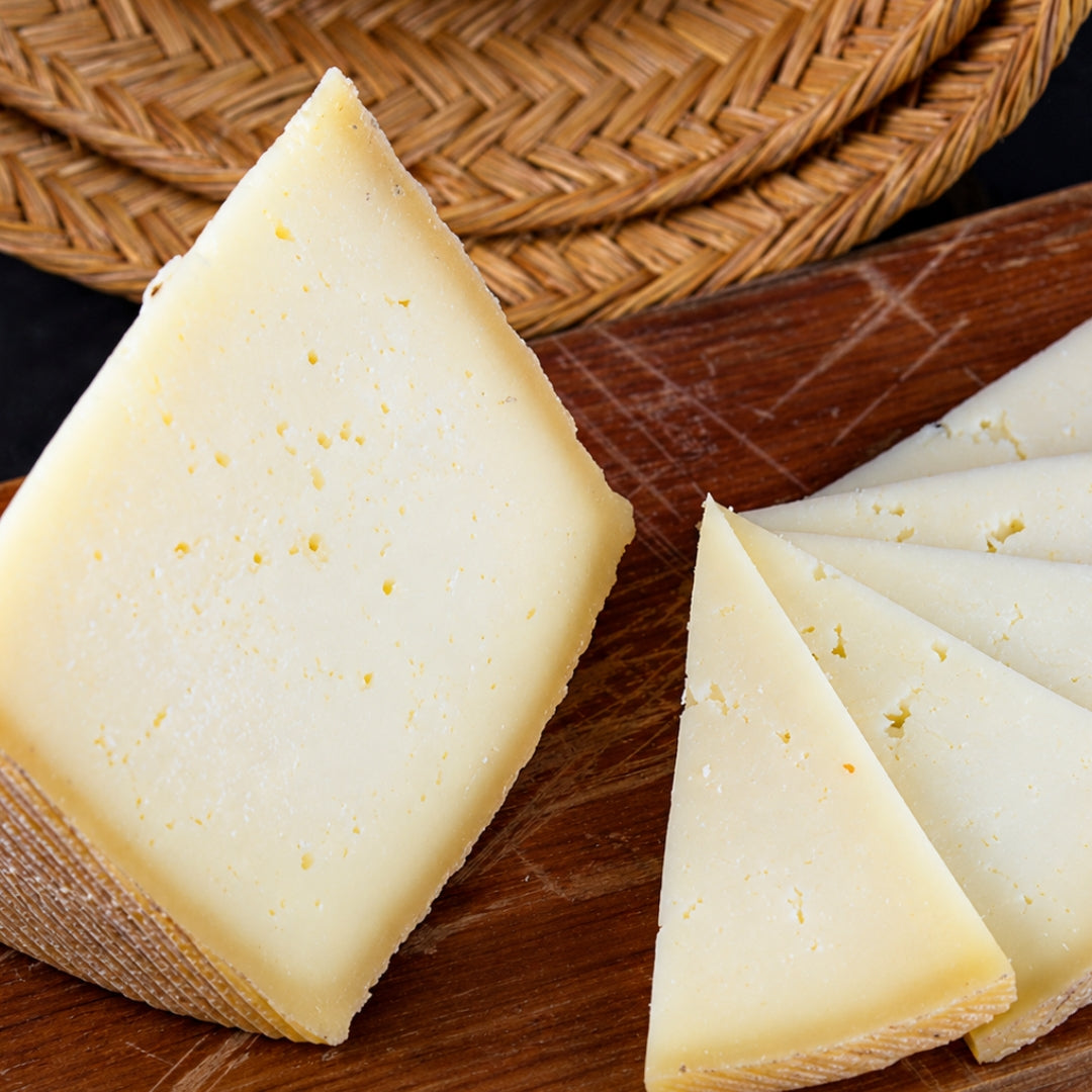 Cesta Quesos Gourmet | 6 Cuñas Queso Semicurado, Curado, Con Guindilla, Trufa, Añejo Y En Aceite De Oliva Virgen_2