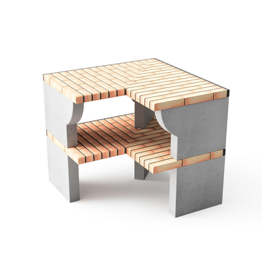 Módulo bancada esquina Bailen Movelar