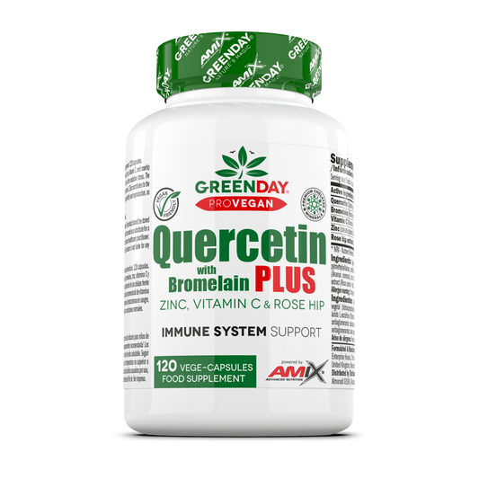 Quercetina Con Bromelina Plus - 120 Cápsulas - Antioxidantes - Amix Nutrition_0