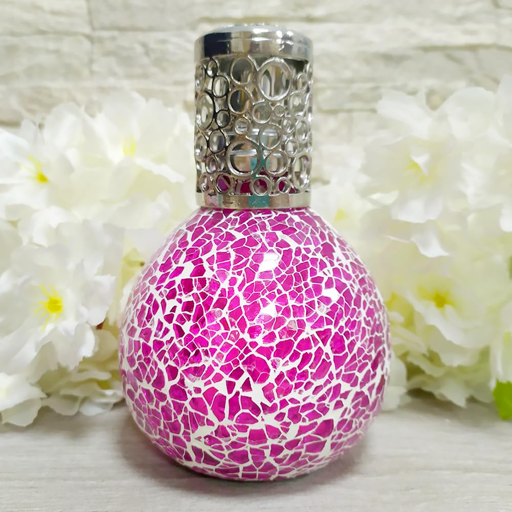 Lámpara Catalítica Mosaico Fucsia (200ml) - Sanea El Ambiente Y Elimina Los Malos Olores E Impurezas Del Aire_1