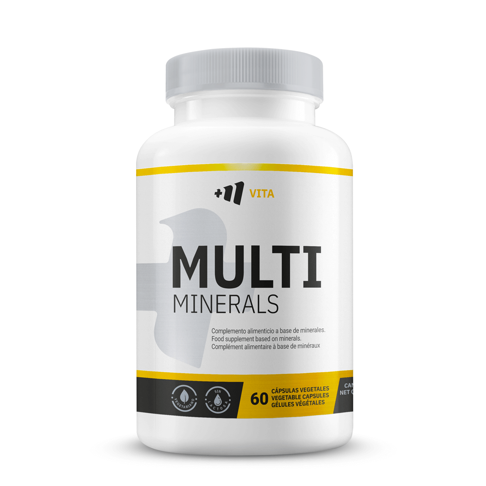 Multi Minerals - 60 Cápsulas Vegetales - Minerales Esenciales - Masmusculo_0