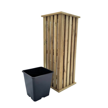 Jardinera Vertical Talia Planter 32,5x32,5x85 Cm Nortene_1