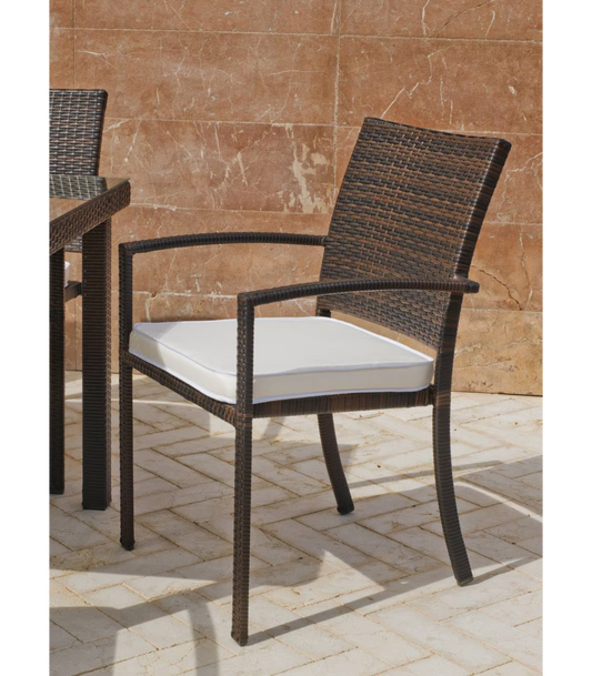 Pack De 4 Sillones Huitex Bahia Apilables Con Cojines. 88 Cm(alto) 55 Cm(ancho)60 Cm(fondo_0
