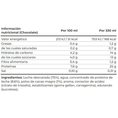 High Protein Shake 330 Gr 1 Ud. Chocolate_1