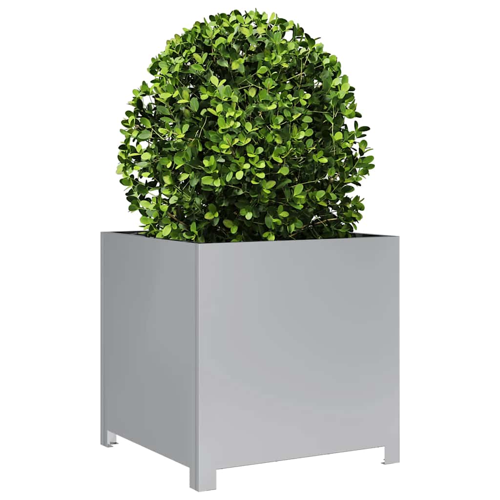 Jardinera De Acero Galvanizado 50x50x50 Cm_2