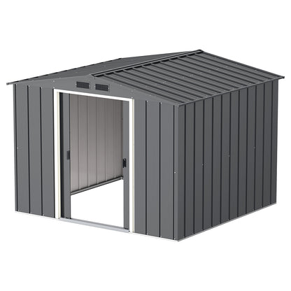 Caseta Jardín Top Venus 6×4 Metal Imitación Madera_1