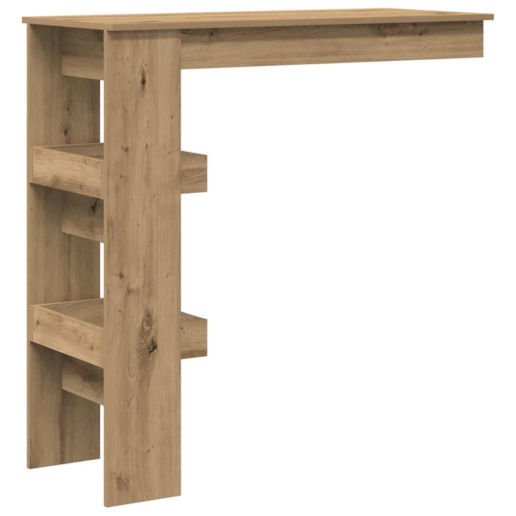 Mesa De Bar De Pared Contrachapada Roble Artisan 102x45x103,5cm_4