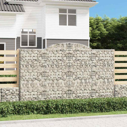 Cestas De Gaviones 11 Uds Forma De Arco Hierro 300x50x180/200cm_1