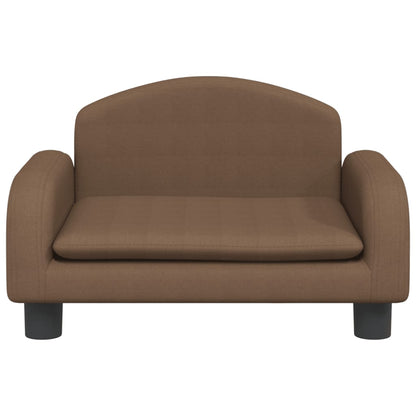 Cama Para Perros De Tela Marrón 50x40x30 Cm / Vetonek_0