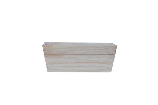 Jardinera De Balcon Recta De Madera Natural 50 X 20 X 19,5 Cm 11l Incluye Bolsa Geotextil_0