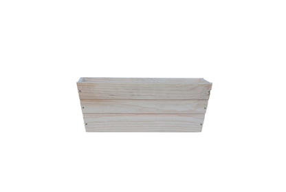 Jardinera De Balcon Recta De Madera Natural 50 X 20 X 19,5 Cm 11l Incluye Bolsa Geotextil_0