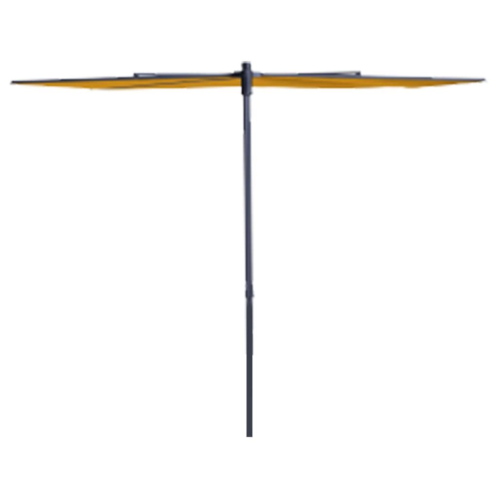 Madison Sombrilla Para Balcón Sun Wave 270x150 Cm Amarillo Dorado_1