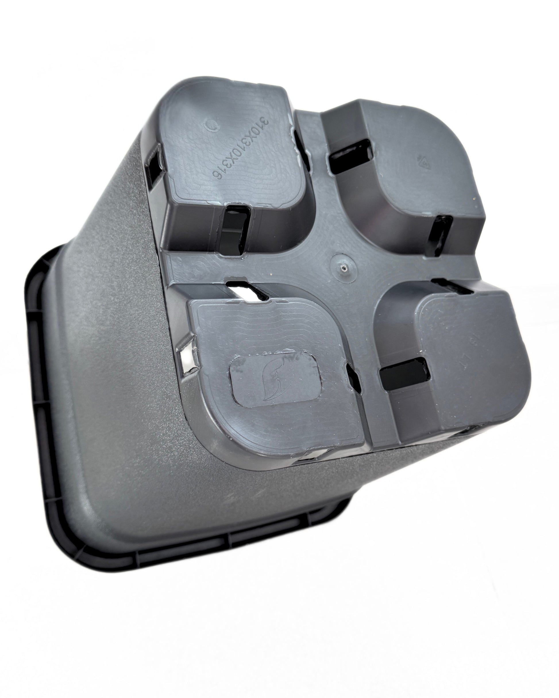 Maceta Cuadrada Negra 18 L - 31 X 31 X 31,6 Cm Eco