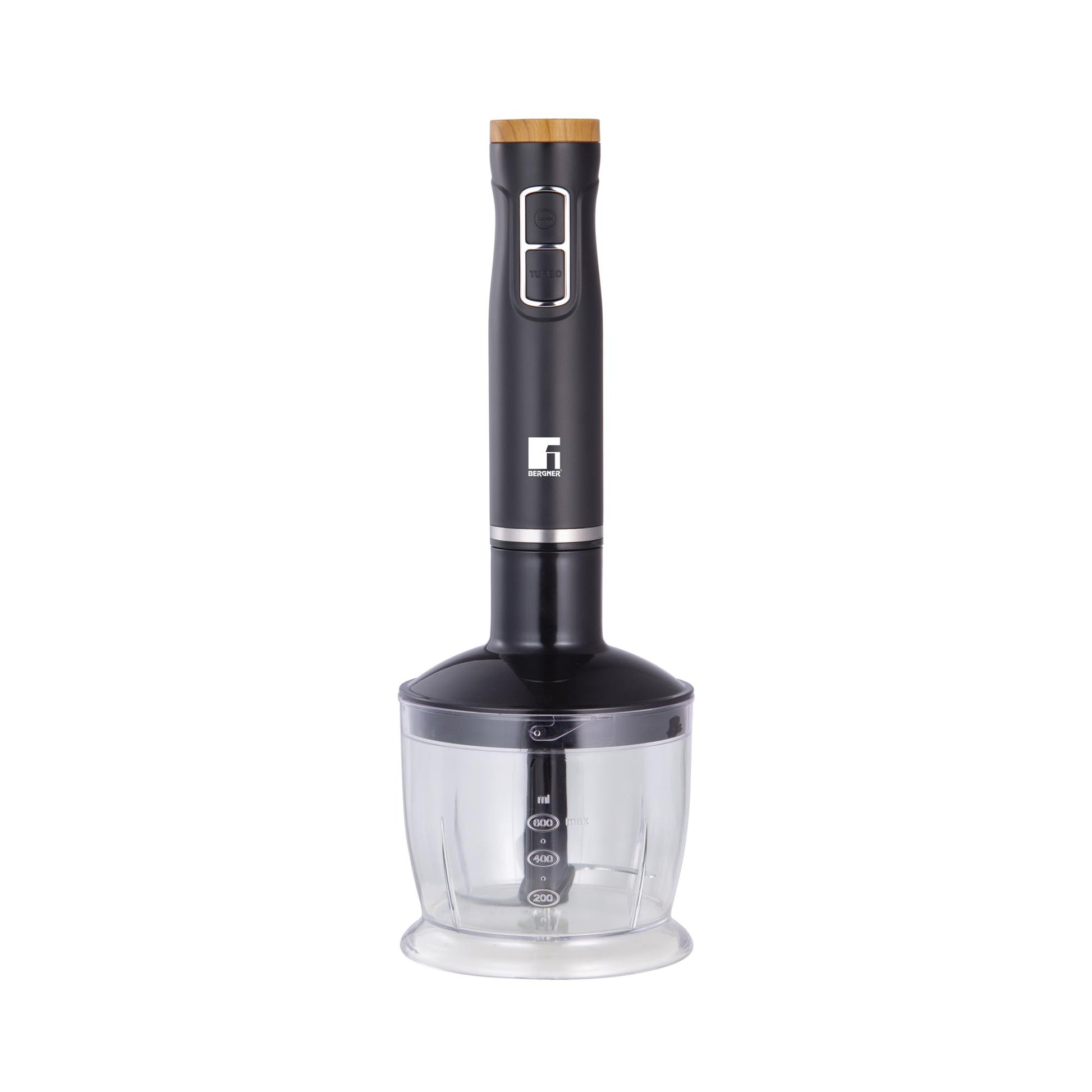 Batidora De Mano Olivar 1000w Con 2 Velocidades Con Picadora 600ml, Varilla Batidora, Vaso Medidor 600ml Bergner._2