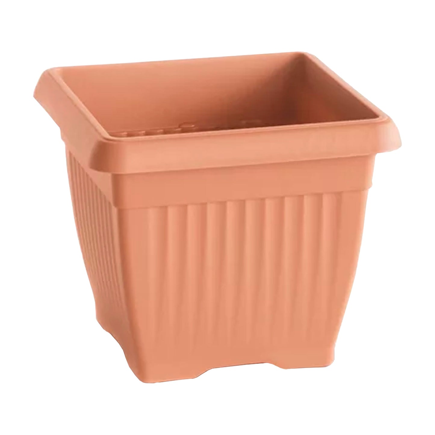 Maceta Terra 3,5l., Dimensiones (mm) 190x190x160, Color Terracota_0