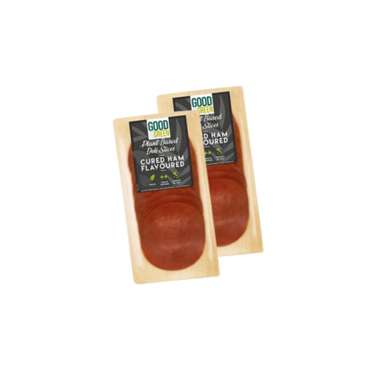 Jamón curado vegano lonchas Good&Green Pack 2 x 90 g