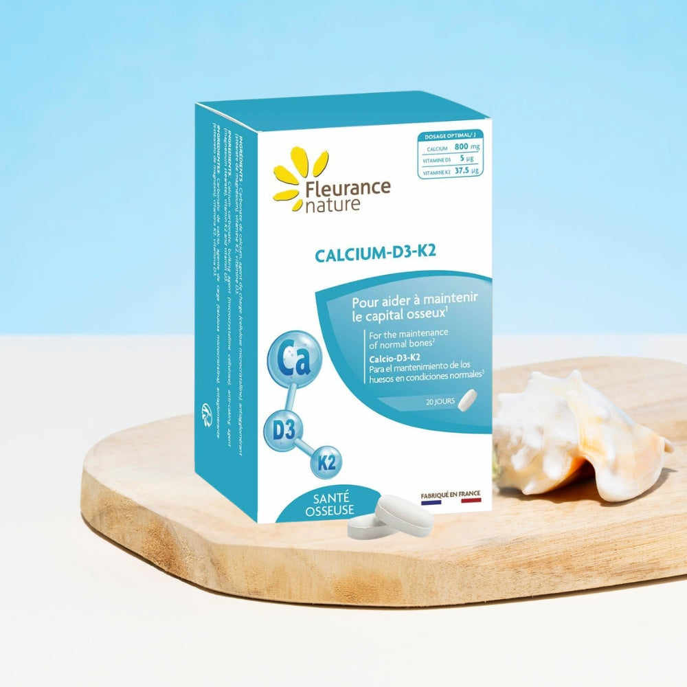 Calcio D3 K2 Fleurance Nature 60 Comprimidos_1