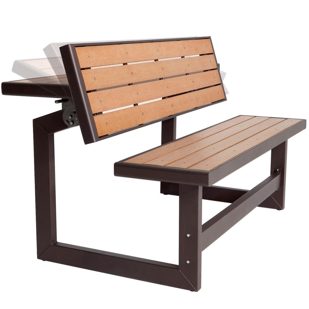 Banco Convertible En Mesa Color Madera Lifetime_0