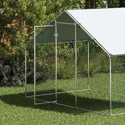 Pawhut Gallinero Para Exterior 3x1,7x1,9 M Con Cubierta Anti-uv E Impermeable_3