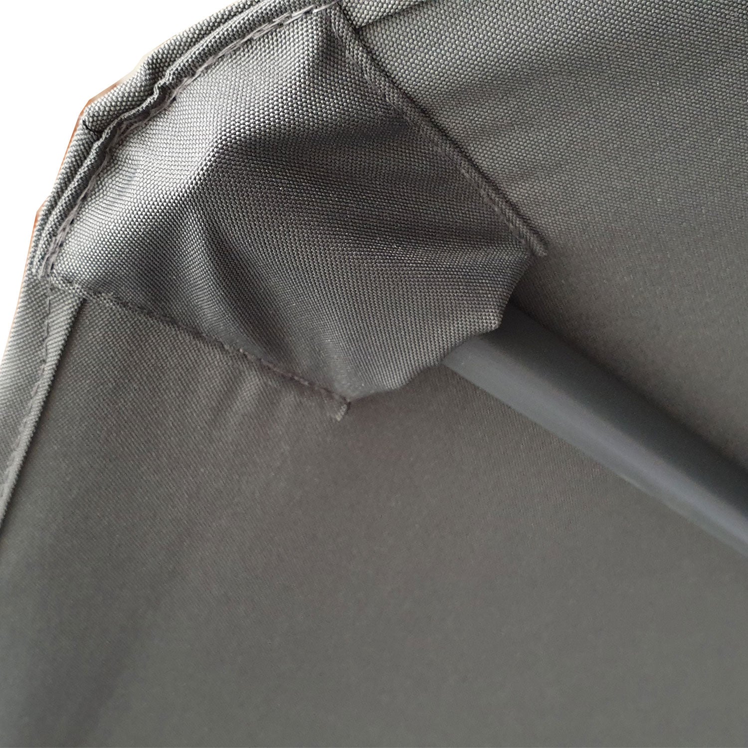Tela Para Parasol De Exterior, Recambio Tela Para Parasoles De Edenjardi De Color Gris. Medidas 350x350 Cm_3