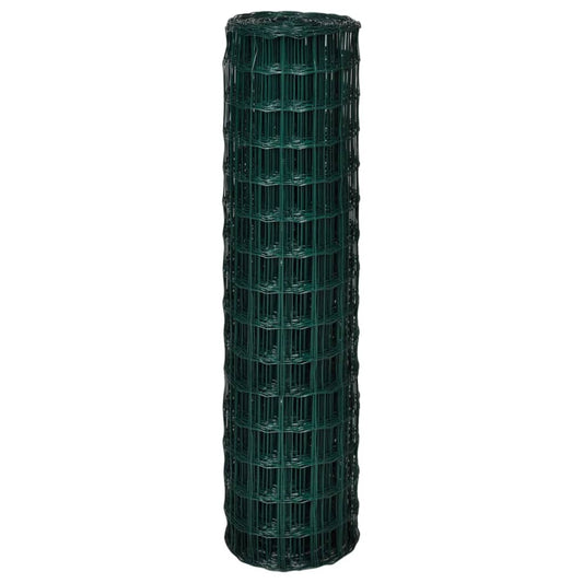Set De Euro Valla Acero Verde 25x1,5 M / Vetonek_0