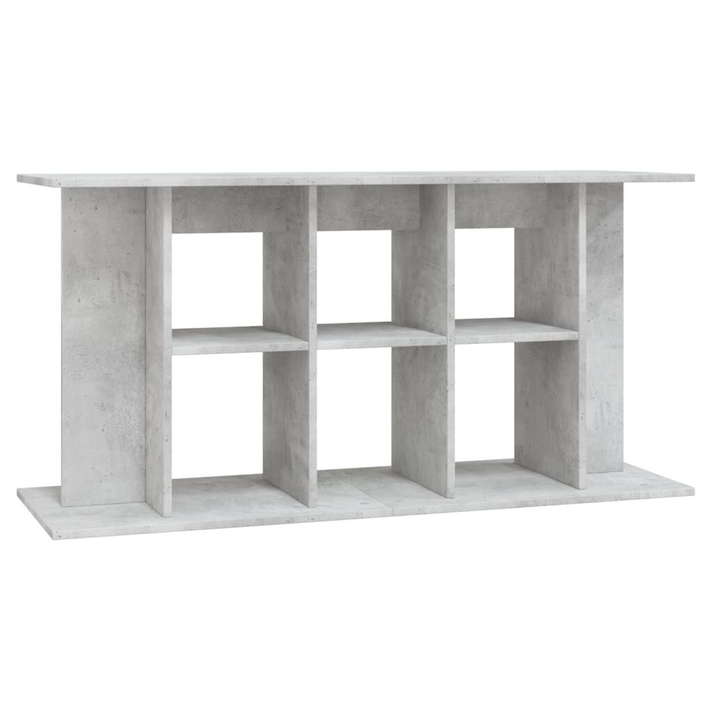 Vidaxl Soporte Para Acuario De Hormigón Gris 120x40x60 Cm De Madera Sintética_0