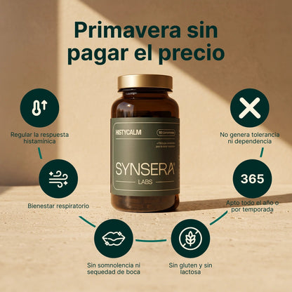 Histycalm - Antihistamínico 120 Comprimidos Synsera Labs_2