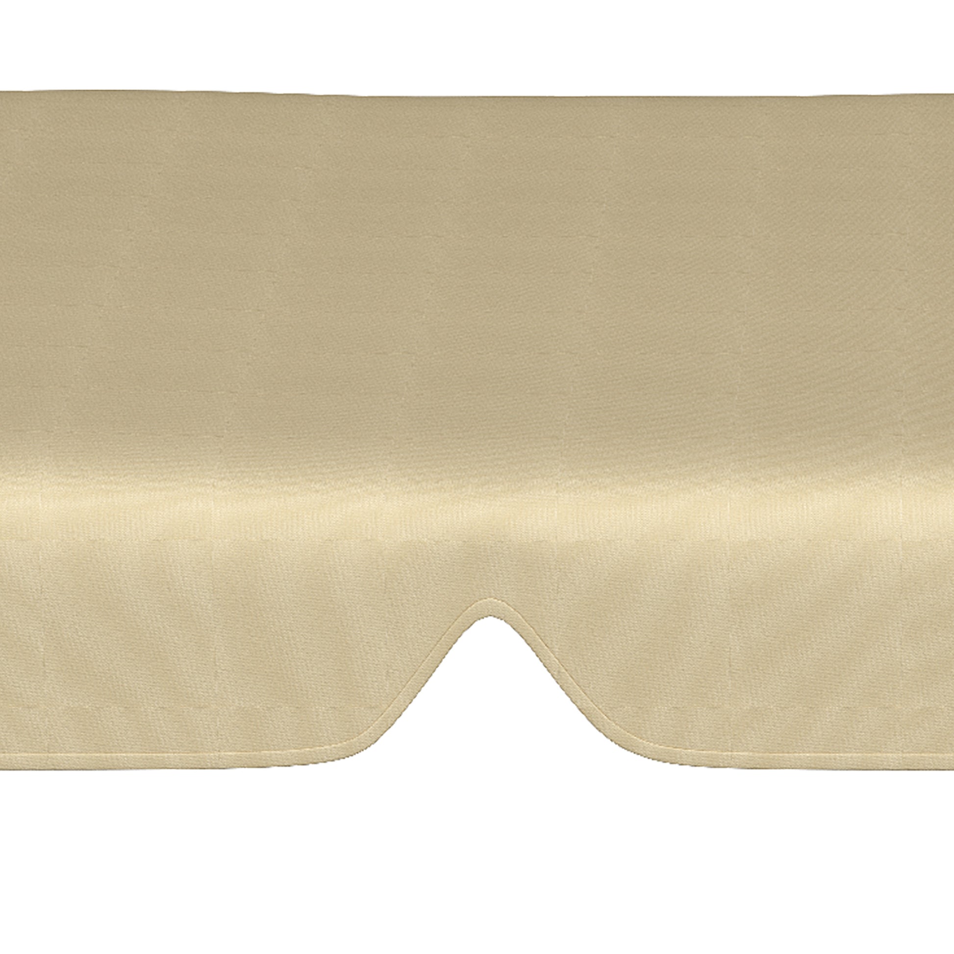 Outsunny Toldo De Repuesto Para Columpio De 3 Plazas 156x117x15 Cm Beige_4
