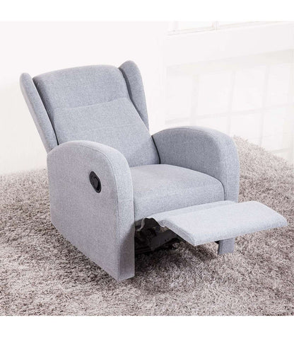 Sillón Relax Modelo Home Bali Orejero Textil Gris Perla, 97cm(alto) 70 Cm(ancho) 77 Cm(fondo)_1