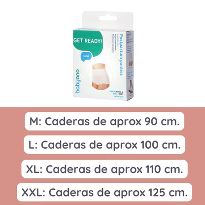 Braguitas Cullote Postparto Uso Multiple L 2u._3