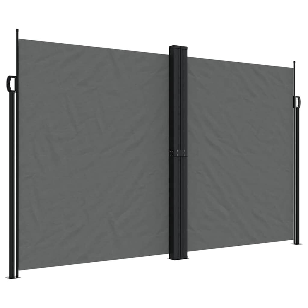 Vidaxl Toldo Lateral Retráctil Gris Antracita 200x1000 Cm_0
