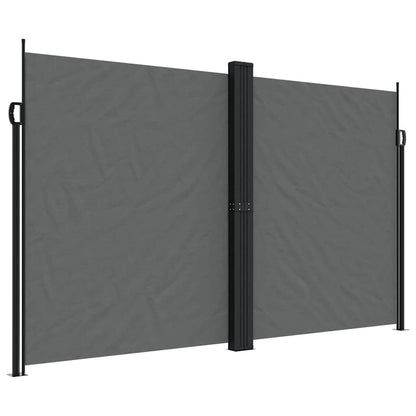 Vidaxl Toldo Lateral Retráctil Gris Antracita 200x1000 Cm_0