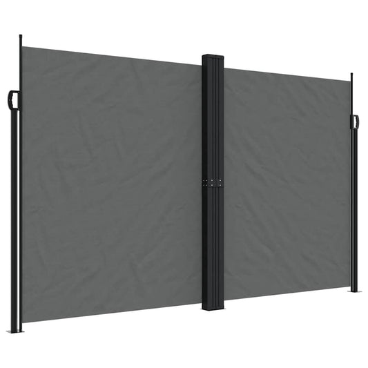 Vidaxl Toldo Lateral Retráctil Gris Antracita 200x1000 Cm_0