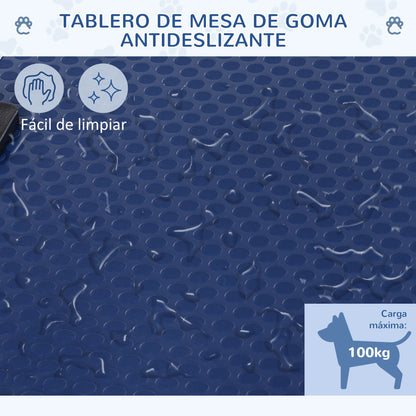 Pawhut Mesa De Peluquería Canina Plegable_4