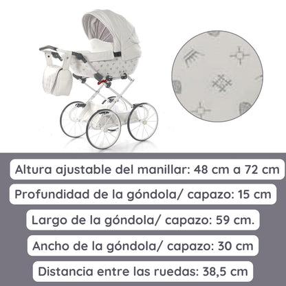 Carro De Muñecas Imperial Classic_white_4