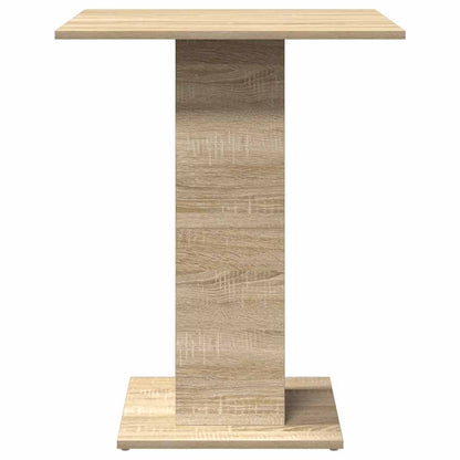 Mesa De Bistró Contrachapada Color Roble Sonoma 60x60x75 Cm_3