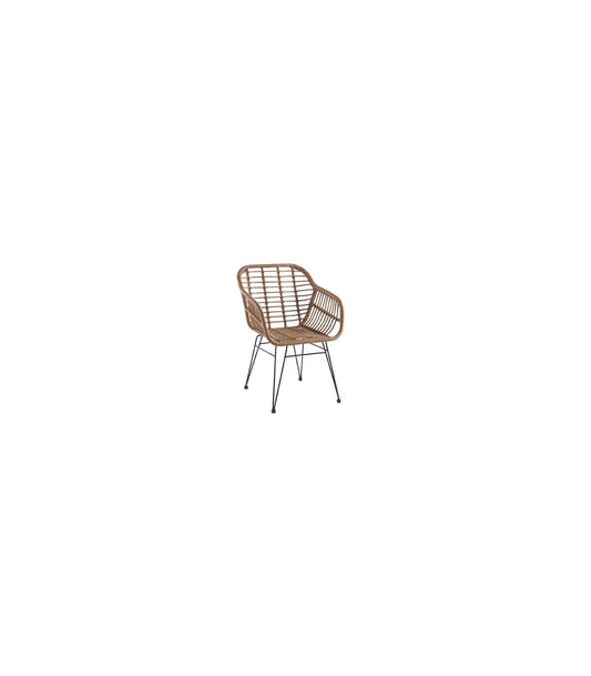 Pack De 2 Sillones Bombay Acabado Rattán Natural, 82cm(alto) 56cm(ancho) 61cm(fondo)_0
