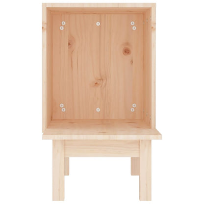 Vidaxl Casa Para Gatos De Madera Maciza De Pino 60x36x60 Cm_4