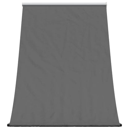 Toldo Retráctil De Tela Y Acero Gris Antracita 150x150 Cm_2
